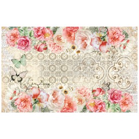 FOGLIO PER DECOUPAGE LIVING CORAL 48,3 x 76,2 cm