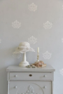 STENCIL SPUGNA FIORE BAROCCO