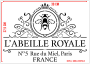 STENCIL L'ABEILLE ROYALE 39 x 27,5 cm