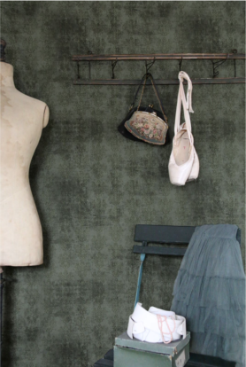 CARTA DA PARATI DARK FADED GREEN