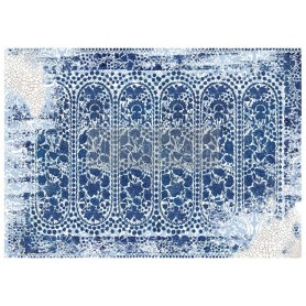 FOGLIO PER DECOUPAGE THE BLUE HOUSE