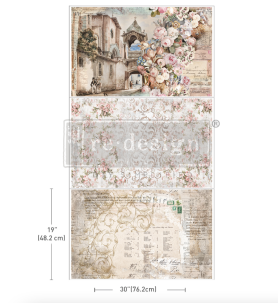 FOGLIO PER DECOUPAGE OLD WORLD CHARM