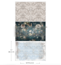 FOGLIO PER DECOUPAGE HEARTFELT MEMORIES