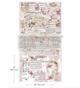FOGLIO PER DECOUPAGE SHABBY CHIC SHEETS