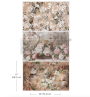 FOGLIO PER DECOUPAGE ROMANCE IN BLOOM