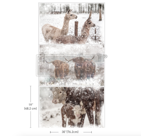 FOGLIO PER DECOUPAGE RUSTIC RETREAT