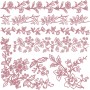 SET DI TIMBRI - BOLD BRANCHES