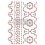 TRANSFER FLOWER GARLAND 61x89 cm