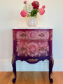 TRANSFER FLOWER GARLAND 61x89 cm