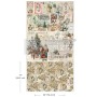 FOGLIO PER DECOUPAGE HOLLY JOLLY HIDEWAY