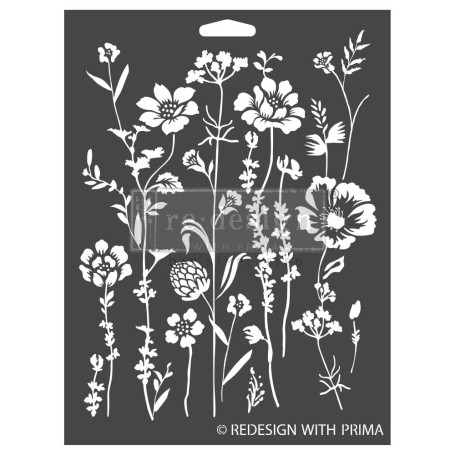 STENCIL MEADOW BLOOM