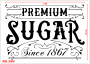 STENCIL SUGAR 39 x 24,3 cm