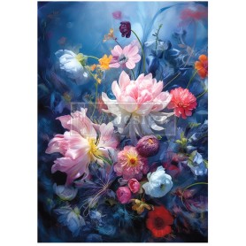 FOGLIO PER DECOUPAGE ENCHANTED GARDEN