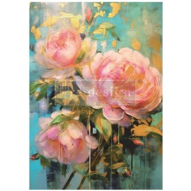 FOGLIO PER DECOUPAGE BOLD BLOOMS