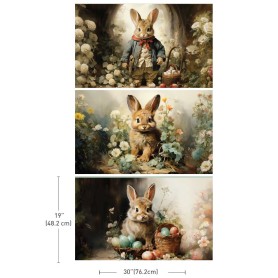 FOGLIO PER DECOUPAGE DREAMY BUNNIES
