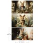 FOGLIO PER DECOUPAGE DREAMY BUNNIES