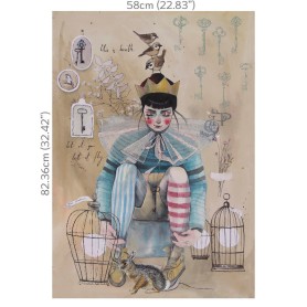 DECOUPAGE HOKUS POKUS LET IT FLY