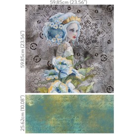 DECOUPAGE HOKUS POKUS PRINCESS LIELA