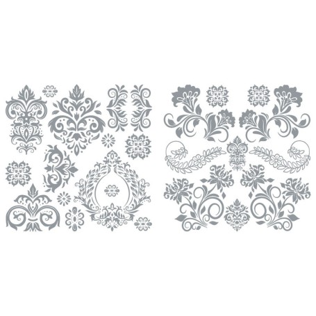 TRANSFER HOKUS POKUS ROCOCO SILVER