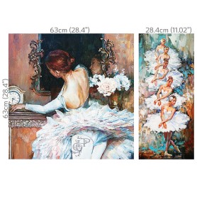 DECOUPAGE HOKUS POKUS PRIMA BALERINA
