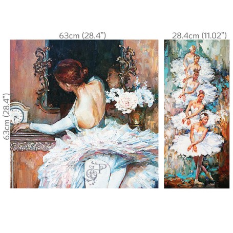 DECOUPAGE HOKUS POKUS PRIMA BALERINA