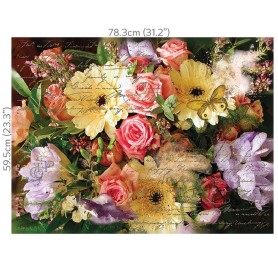 DECOUPAGE HOKUS POKUS ROYAL BLOOMS