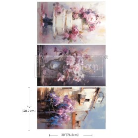 FOGLIO PER DECOUPAGE LILIAC LUSH CELEBRATION