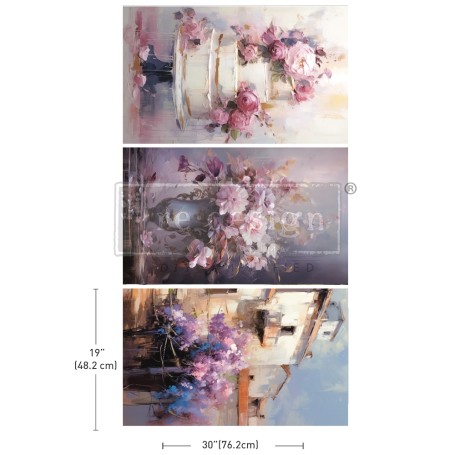FOGLIO PER DECOUPAGE LILIAC LUSH CELEBRATION