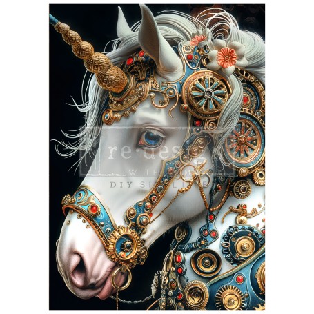 FOGLIO PER DECOUPAGE TECHNICORN