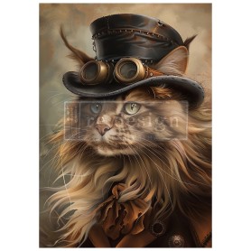 FOGLIO PER DECOUPAGE STEAM MEOW