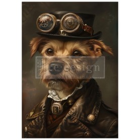 FOGLIO PER DECOUPAGE GEARHOUND
