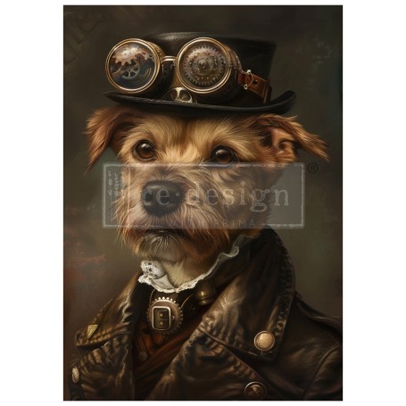 FOGLIO PER DECOUPAGE GEARHOUND