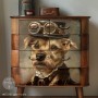 FOGLIO PER DECOUPAGE GEARHOUND