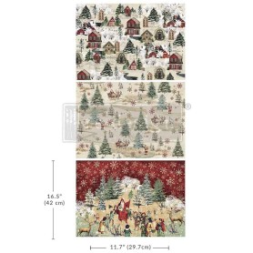 FOGLIO PER DECOUPAGE WHIMSICAL WOODLAND