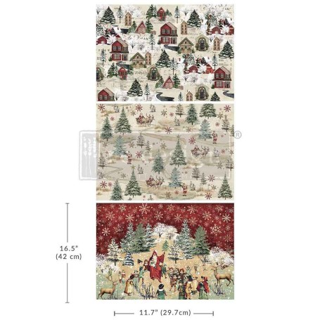 FOGLIO PER DECOUPAGE WHIMSICAL WOODLAND