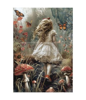 A1 Decoupage Fiber - Dreamlike Trails
