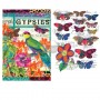 BOHO BIRD BUTTERFLY TRANSFER