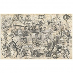 Decoupage Decor Tissue Paper - Dreaming in Wonderland