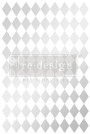 Decor Transfers® - Silver Harlequin